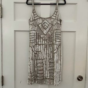 Adriana Papell Beaded Dress